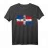 Dominikanische Republik Flagge Karibik Urlaub T-Shirt - Vintage Used Look, Souvenir & Geschenk für Dom Rep Fans