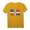 Dominikanische Republik Flagge Karibik Urlaub T-Shirt - Vintage Used Look, Souvenir & Geschenk für Dom Rep Fans