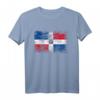 Dominikanische Republik Flagge Karibik Urlaub T-Shirt - Vintage Used Look, Souvenir & Geschenk für Dom Rep Fans