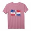 Dominikanische Republik Flagge Karibik Urlaub T-Shirt - Vintage Used Look, Souvenir & Geschenk für Dom Rep Fans