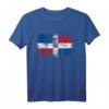Dominikanische Republik Flagge Karibik Urlaub T-Shirt - Vintage Used Look, Souvenir & Geschenk für Dom Rep Fans