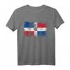 Dominikanische Republik Flagge Karibik Urlaub T-Shirt - Vintage Used Look, Souvenir & Geschenk für Dom Rep Fans