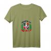 Damen T-Shirt mit Dominikanischer Flagge und V-Ausschnitt - Perfektes Geschenk für Fans und Stolzträgerinnen
