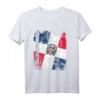 DOMINIKANISCHE REPUBLIK Flagge Damen Herren Kinder Langarmshirt – Klassisch geschnitten, doppelt genähter Saum
