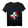Karibikinsel Dominikanische Republik Flagge T-Shirt - Stolzes Fan-Design für Reisende, Touristen & Landsleute