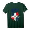 Karibikinsel Dominikanische Republik Flagge T-Shirt - Stolzes Fan-Design für Reisende, Touristen & Landsleute