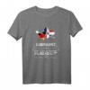 Deutschland & Dominikanische Republik Staatsbürgerschaft T-Shirt – Lustiges Design für Doppelstaater & als Geschenkidee für Freunde