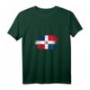 Damen T-Shirt mit Dominikanischer Flagge - Urlaub, Punta Cana & Pride Design mit V-Ausschnitt, Perfektes Geschenk für Freunde