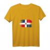 Damen T-Shirt mit Dominikanischer Flagge - Urlaub, Punta Cana & Pride Design mit V-Ausschnitt, Perfektes Geschenk für Freunde