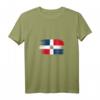 Damen T-Shirt mit Dominikanischer Flagge - Urlaub, Punta Cana & Pride Design mit V-Ausschnitt, Perfektes Geschenk für Freunde