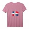 Damen T-Shirt mit Dominikanischer Flagge - Urlaub, Punta Cana & Pride Design mit V-Ausschnitt, Perfektes Geschenk für Freunde