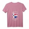 Damen T-Shirt mit Dominikanischer Flagge - Perfektes Urlaubs- & Souvenirgeschenk für Dominikanische Republik Fans