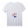 Damen T-Shirt mit Dominikanischer Flagge - Perfektes Urlaubs- & Souvenirgeschenk für Dominikanische Republik Fans