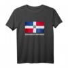 Flaggenhemd der Dominikanischen Republik | Distressed Santo Domingo T-Shirt als Geschenk für Männer und Frauen