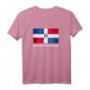 Flaggenhemd der Dominikanischen Republik | Distressed Santo Domingo T-Shirt als Geschenk für Männer und Frauen