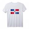 Flaggenhemd der Dominikanischen Republik | Distressed Santo Domingo T-Shirt als Geschenk für Männer und Frauen