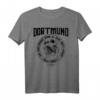 Dortmund Fan T-Shirt - Wir sind die Gelbe Wand, Kultiges Fußball Fan Geschenk mit Skull / Totenkopf Motiv in Schwarz und Gelb