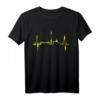 Dortmund Herzschlag Skyline Puls Ruhrpott Stadion T-Shirt – Fanartikel und Souvenir für echte Dortmunder und Ruhrpott Fans