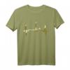 Dortmund Herzschlag Skyline T-Shirt – Ruhrpott Stadion & Wahrzeichen für echte Dortmund-Fans