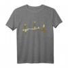 Dortmund Herzschlag Skyline T-Shirt – Ruhrpott Stadion & Wahrzeichen für echte Dortmund-Fans