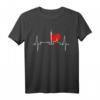 Dortmund Herzschlag Skyline T-Shirt – Fan Outfit mit Herz und Ruhrpott-Charme für echte Dortmunder und Ruhrgebiet-Fans