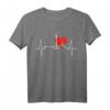 Dortmund Herzschlag Skyline T-Shirt – Fan Outfit mit Herz und Ruhrpott-Charme für echte Dortmunder und Ruhrgebiet-Fans