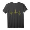 Dortmund Herzschlag Skyline T-Shirt – Ruhrpott Fan Outfit mit Wahrzeichen & Stadion für Dortmund Fans und echte Dortmunder