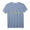 Dortmund Herzschlag Skyline T-Shirt – Ruhrpott Fan Outfit mit Wahrzeichen & Stadion für Dortmund Fans und echte Dortmunder