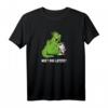 Lustiges Drachen frisst Einhorn T-Shirt - Provokantes Märchen Shirt für Partner & Freunde, ideales Weihnachtsgeschenk