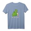 Lustiges Drachen frisst Einhorn T-Shirt - Provokantes Märchen Shirt für Partner & Freunde, ideales Weihnachtsgeschenk