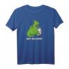 Lustiges Drachen frisst Einhorn T-Shirt - Provokantes Märchen Shirt für Partner & Freunde, ideales Weihnachtsgeschenk