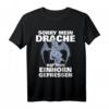 Einhorn gefressen Drachen T-Shirt für Jungen - Lustiges Drachen Outfit, ideales Geschenk für Drachen Fans, Kindergeburtstag & Weihnachten