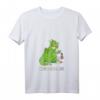 Lustiges Drachen frisst Einhorn T-Shirt mit V-Ausschnitt – Provokantes Märchen-Design für Fabelwesen-Fans, Partner & Freunde, Weihnachten Geschenk