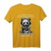 Heute möchte ich was mit Menschen machen Schubsen wäre toll - Lustiges Panda T-Shirt für Sarkasmus, Ironie & schwarzen Humor
