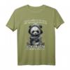 Heute möchte ich was mit Menschen machen Schubsen wäre toll - Lustiges Panda T-Shirt für Sarkasmus, Ironie & schwarzen Humor