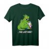 Lustiges The Last One Shirt – Drache frisst das letzte Einhorn, satirisches Märchen T-Shirt für Fans, Partner & Freunde, Weihnachtsgeschenk