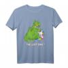 Lustiges The Last One Shirt – Drache frisst das letzte Einhorn, satirisches Märchen T-Shirt für Fans, Partner & Freunde, Weihnachtsgeschenk