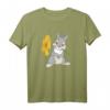 HapPanda Bambi Thumper With A Flower T-Shirt - Offiziell lizenziertes Disney Merchandise für Bambi Fans und Nostalgiker