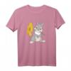 HapPanda Bambi Thumper With A Flower T-Shirt - Offiziell lizenziertes Disney Merchandise für Bambi Fans und Nostalgiker
