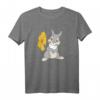 HapPanda Bambi Thumper With A Flower T-Shirt - Offiziell lizenziertes Disney Merchandise für Bambi Fans und Nostalgiker