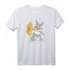 HapPanda Bambi Thumper With A Flower T-Shirt - Offiziell lizenziertes Disney Merchandise für Bambi Fans und Nostalgiker
