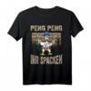 Moinsen Moin Peng Peng ihr Spacken Moin Moin Möwe - Lustiges Norddeutschland Begrüßungs-T-Shirt für Heimatliebhaber