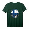 Finnland T-Shirt mit Flagge – Perfekt für Skandinavien Urlaub & als Geschenk für Finnland-Liebhaber