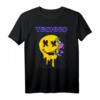 Rave House Weed Emoticon Techno Musik Outfit - Festival & Party T-Shirt für Techno Fans & Rave Enthusiasten