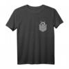 Lustiges Waschbär T-Shirt mit Brusttaschen-Design – Perfekt für Tierliebhaber & Geburtstagsgeschenke