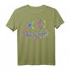 Rainbow Rave Face Festival Tekk T-Shirt für Männer & Frauen – Perfekt für EDM, Rave & Techno Festivals & Geschenke für Festivalfans