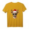 Rudolph Weihnachtsmütze Sonnenbrille Santa lustiges Rentier T-Shirt – Lustiges Weihnachtsgeschenk für die ganze Familie und Partnerlook zu Weihnachten