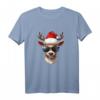 Rudolph Weihnachtsmütze Sonnenbrille Santa lustiges Rentier T-Shirt – Lustiges Weihnachtsgeschenk für die ganze Familie und Partnerlook zu Weihnachten