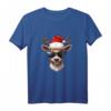 Rudolph Weihnachtsmütze Sonnenbrille Santa lustiges Rentier T-Shirt – Lustiges Weihnachtsgeschenk für die ganze Familie und Partnerlook zu Weihnachten