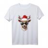 Rudolph Weihnachtsmütze Sonnenbrille Santa lustiges Rentier T-Shirt – Lustiges Weihnachtsgeschenk für die ganze Familie und Partnerlook zu Weihnachten